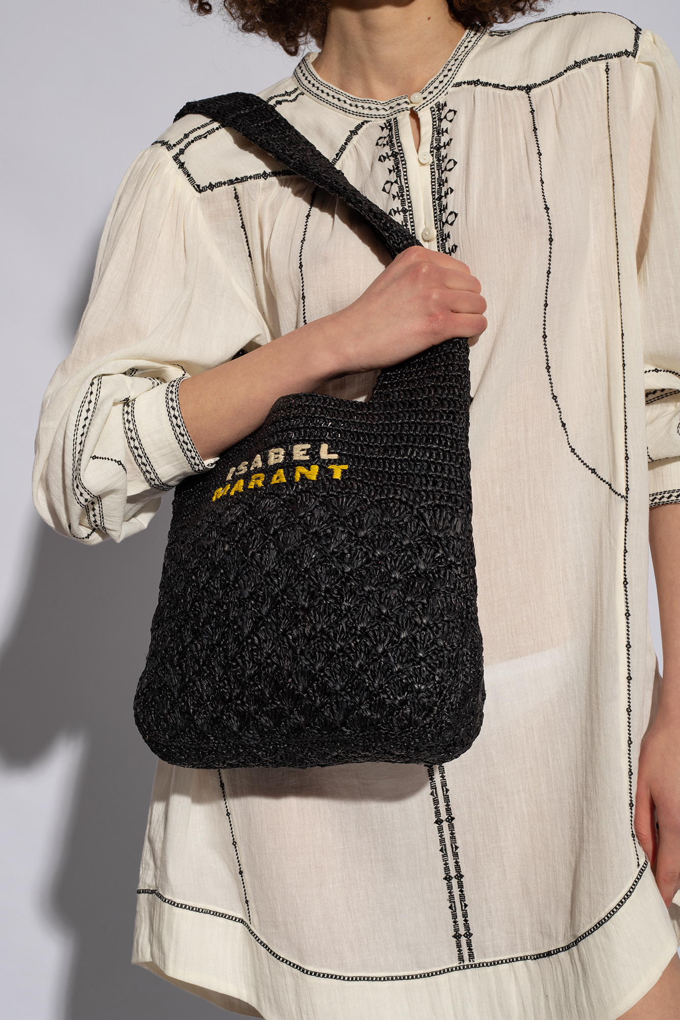 ISABEL MARANT かごバッグ PRAIA SMALL PP0181FA-B1X17M Praia Bag Woman natural | ISABEL MARANT Official online store